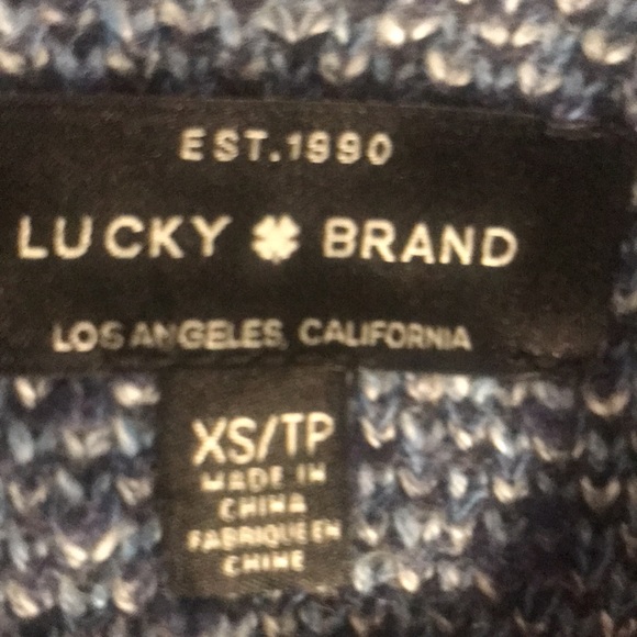 Lucky Brand Button Up Cardigan. Size XS. - Picture 3 of 6